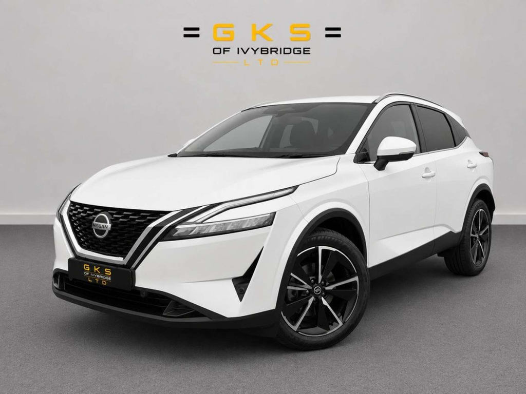 Nissan Qashqai Mhev Tekna Suv Hybrid Euro 6 Ss White