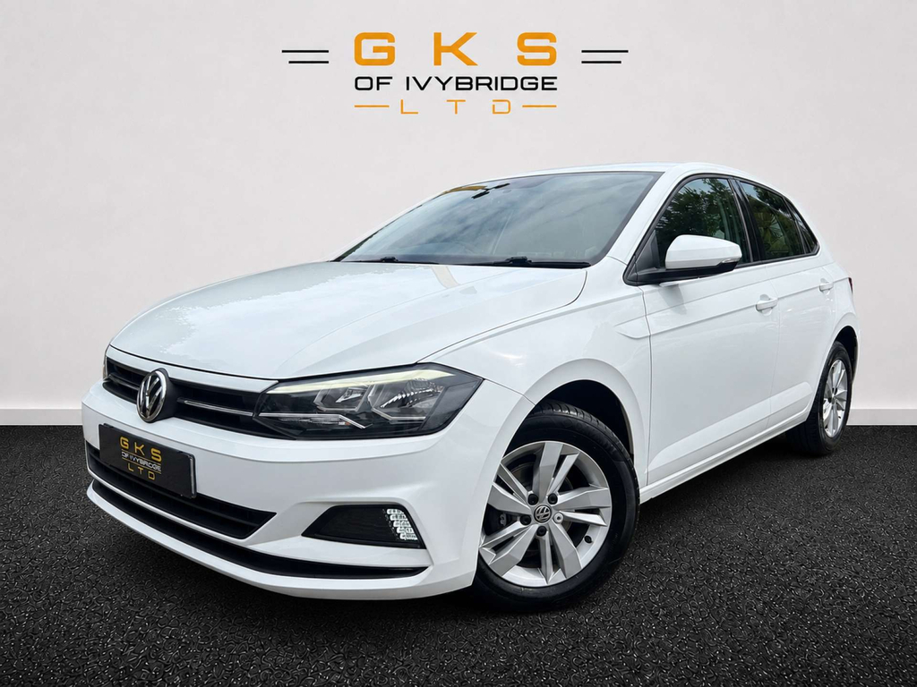 Volkswagen Polo Gpf Se Hatchback Dsg Euro 6 Ss White
