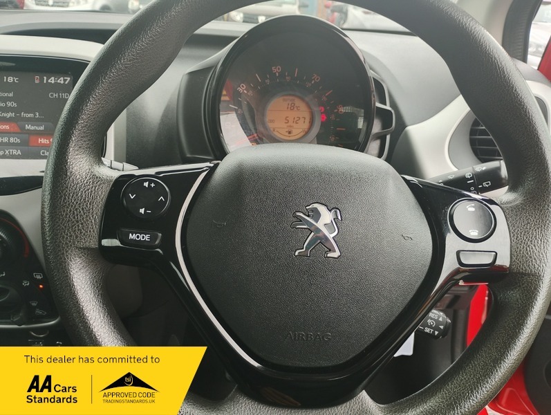 Peugeot 108 Active 20Rd Tax Ulez Red #2