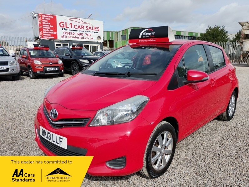 Toyota Yaris Vvt-i Tr46k Milesfull History3m Red