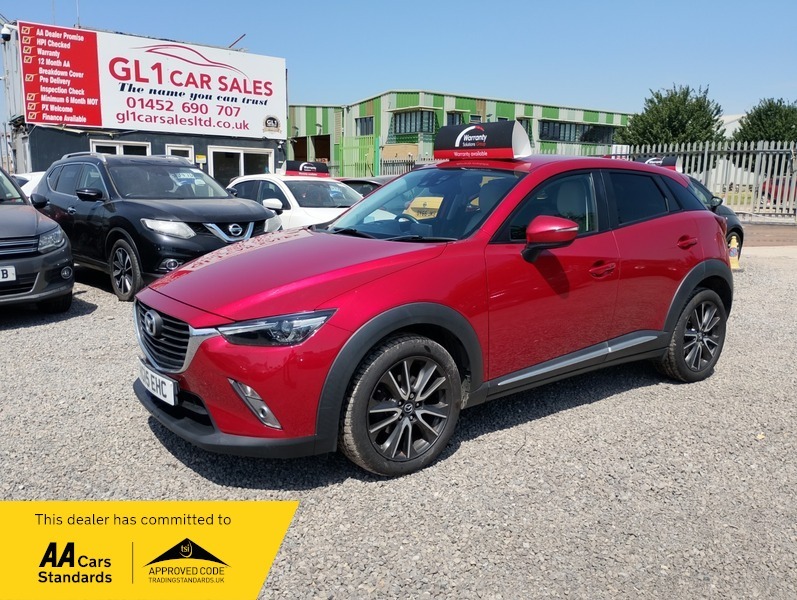 Mazda CX-3 Sport Navrear Cameraulez Compliant3m Red