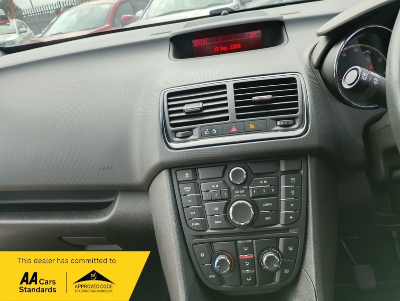 Vauxhall Meriva Lifefull History52k Miles Only5 Silver #5