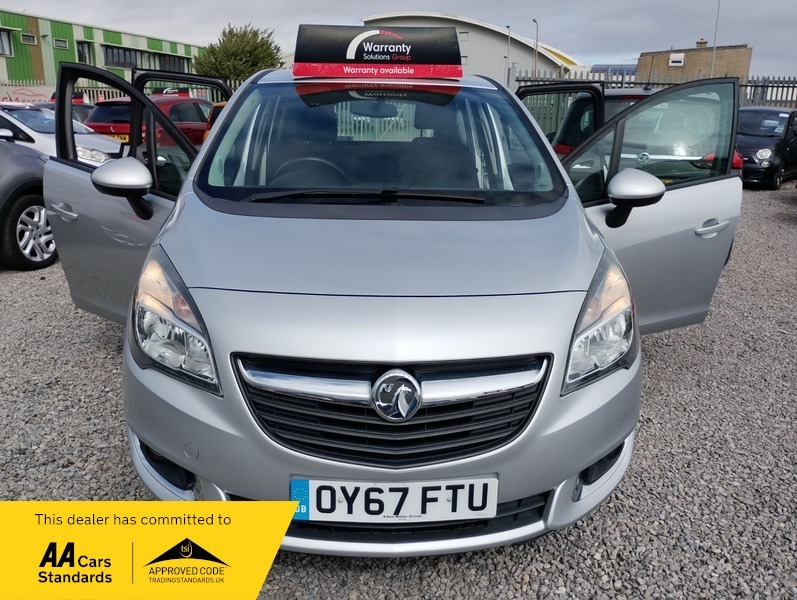 Vauxhall Meriva Lifefull History52k Miles Only5 Silver #6