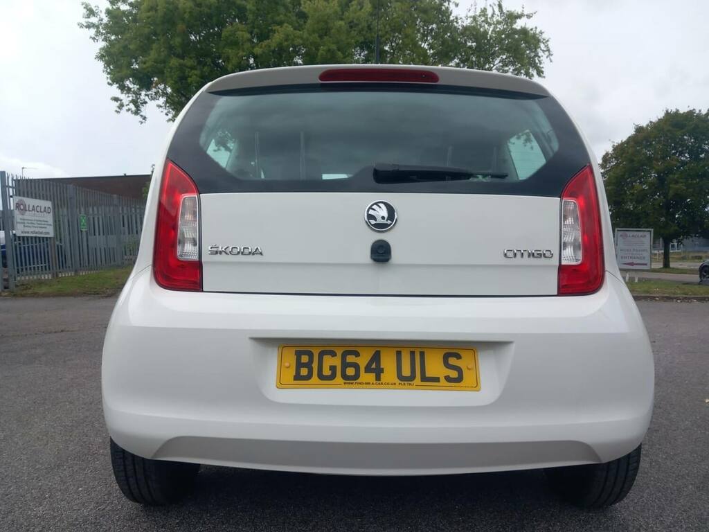 Skoda Citigo Hatchback White #2