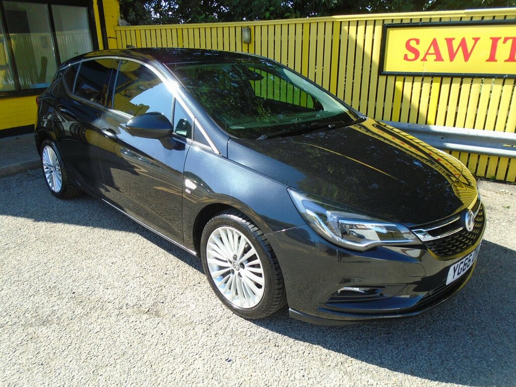 Vauxhall Astra 1.4I Turbo Elite Nav Hatchback E Black