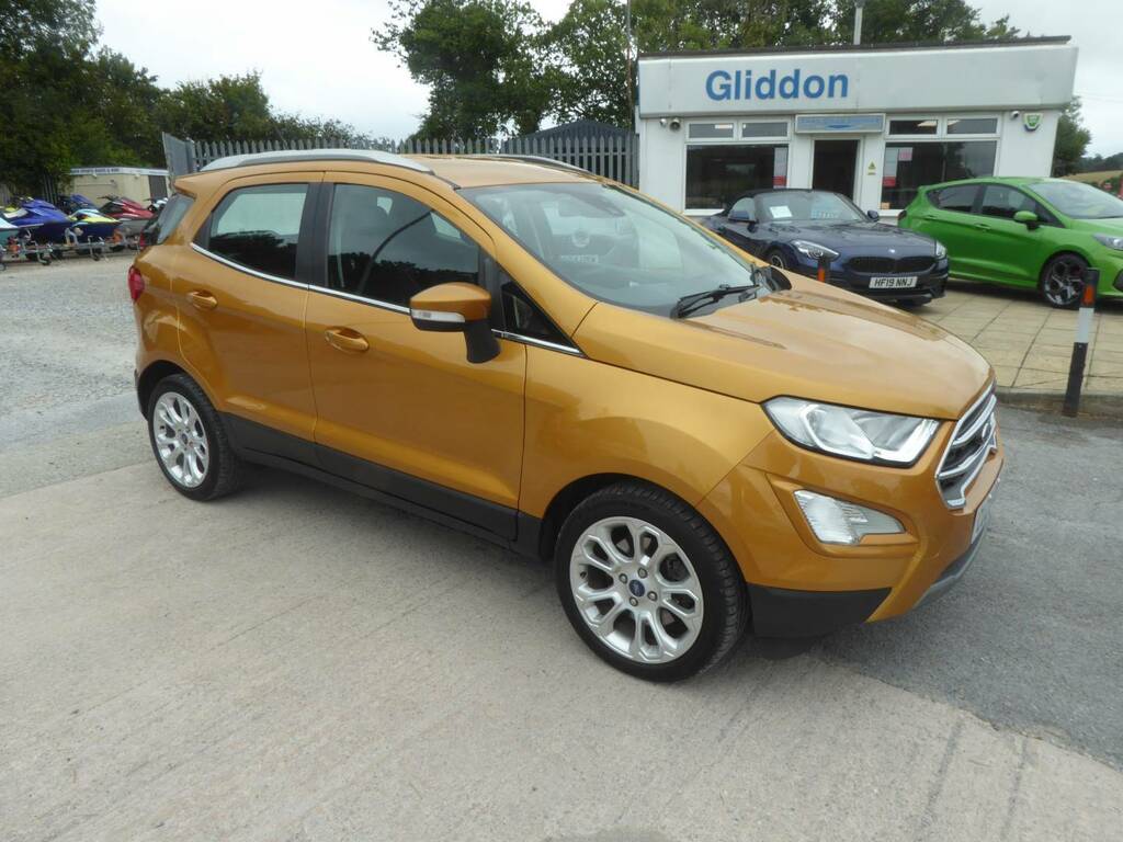 Ford Ecosport 1.5 Ecoblue Titanium Navigation 100 Ps 2 Owners Fr CU20KKO Yellow