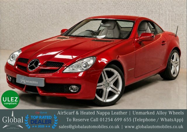 Mercedes-Benz SLK 1.8 Slk200k Convertible Red