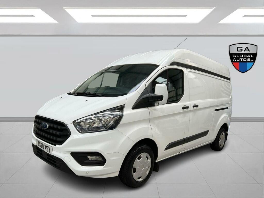 Ford Transit Custom Panel Van 2.0 300 Ecoblue Trend L2 H2 Euro 6 Ss YS20XSY White #4