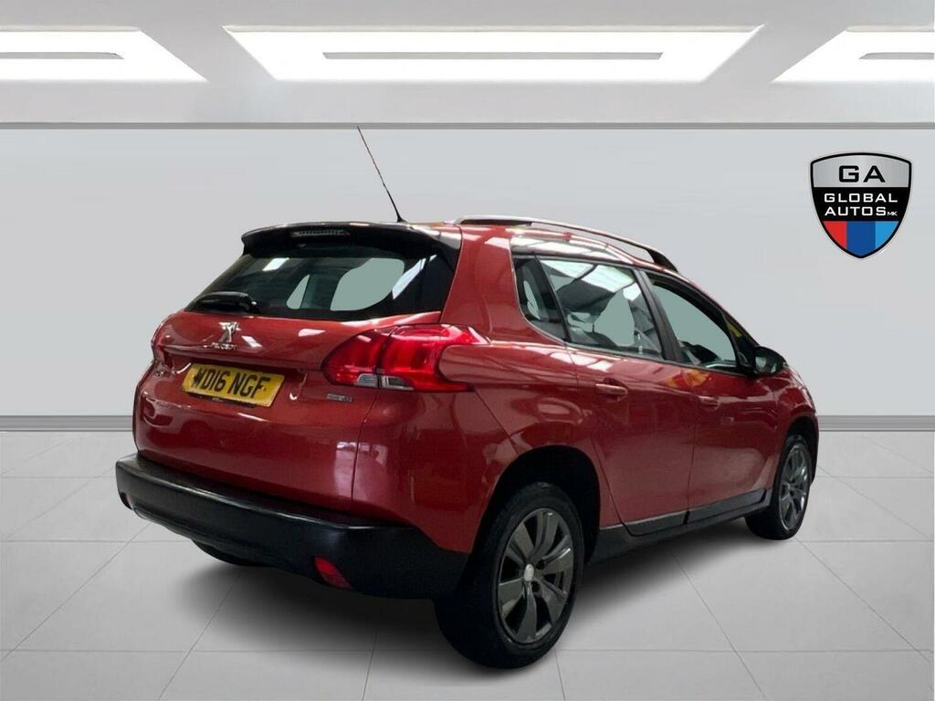 Peugeot 2008 1.6 Bluehdi Active Euro 6 Red #4