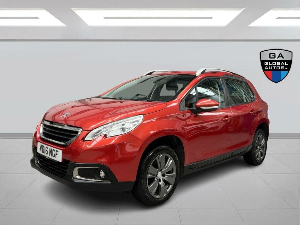 Peugeot 2008 1.6 Bluehdi Active Euro 6 Red #3