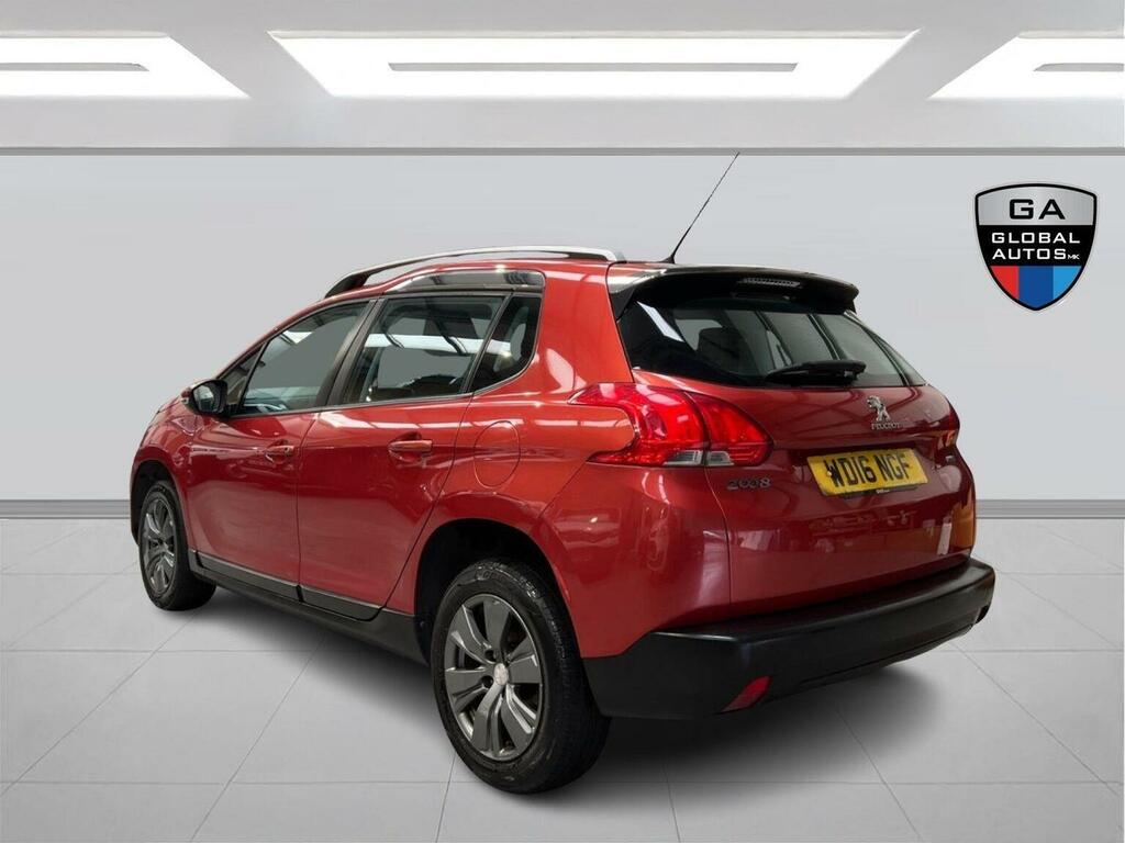 Peugeot 2008 1.6 Bluehdi Active Euro 6 Red #2