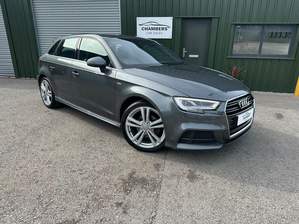 Audi A3 1.6 Tdi S Line Sportback Euro 6 Ss Grey