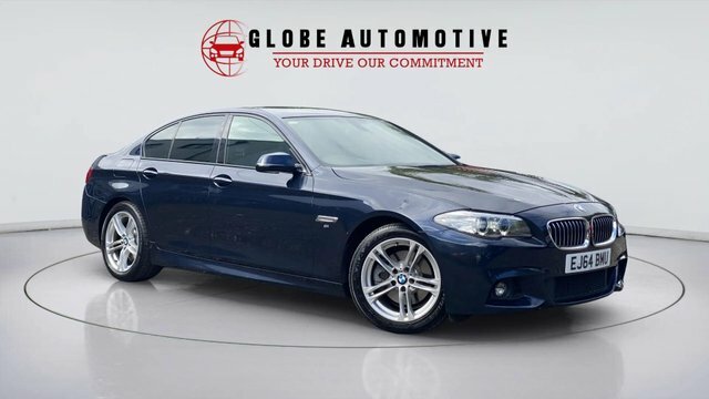 BMW 5 Series 2014 2.0 520D M Sport Euro 6 Ss Blue