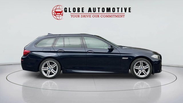 BMW 5 Series 2014 2.0 520D M Sport Touring Euro 6 Ss Blue #6
