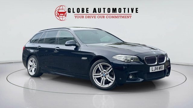 BMW 5 Series 2014 2.0 520D M Sport Touring Euro 6 Ss Blue