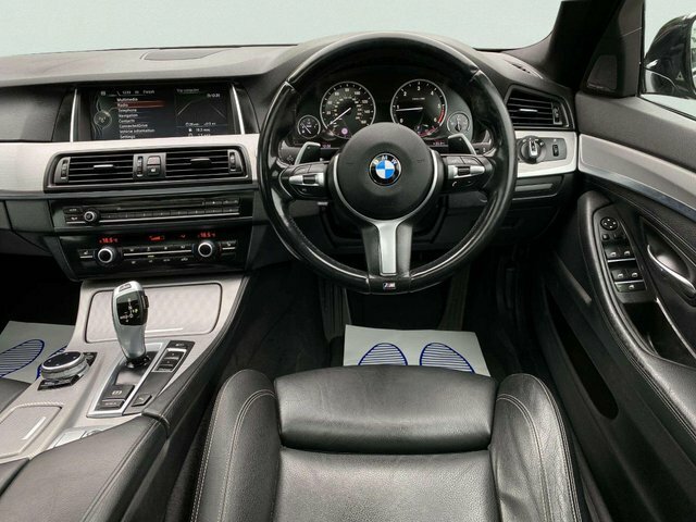 BMW 5 Series 2014 2.0 520D M Sport Touring Euro 6 Ss Blue #4