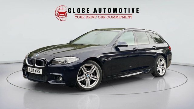 BMW 5 Series 2014 2.0 520D M Sport Touring Euro 6 Ss Blue #2