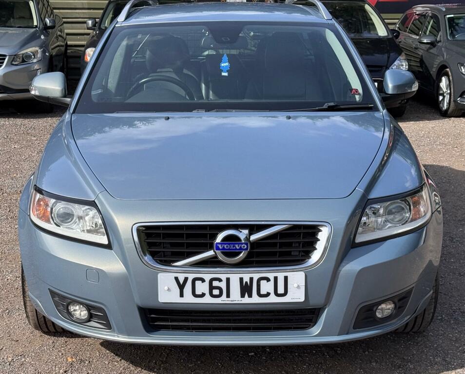 Volvo V50 2.0 D3 Se Lux Edition Geartronic Euro 5 Blue #4