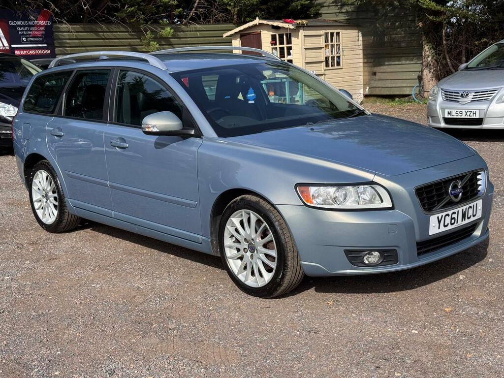 Volvo V50 2.0 D3 Se Lux Edition Geartronic Euro 5 Blue #3