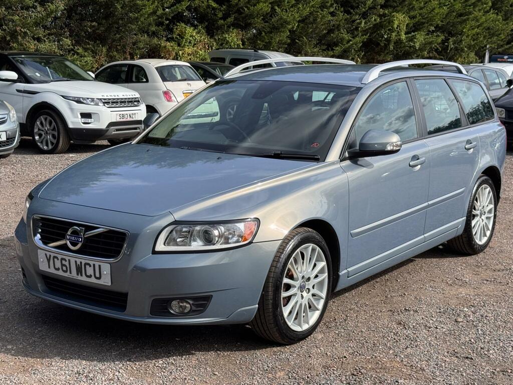 Volvo V50 2.0 D3 Se Lux Edition Geartronic Euro 5 Blue #2