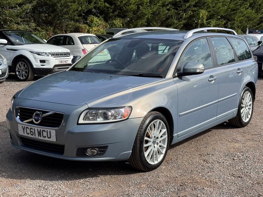 Volvo V50 2.0 D3 Se Lux Edition Geartronic Euro 5 Blue #5
