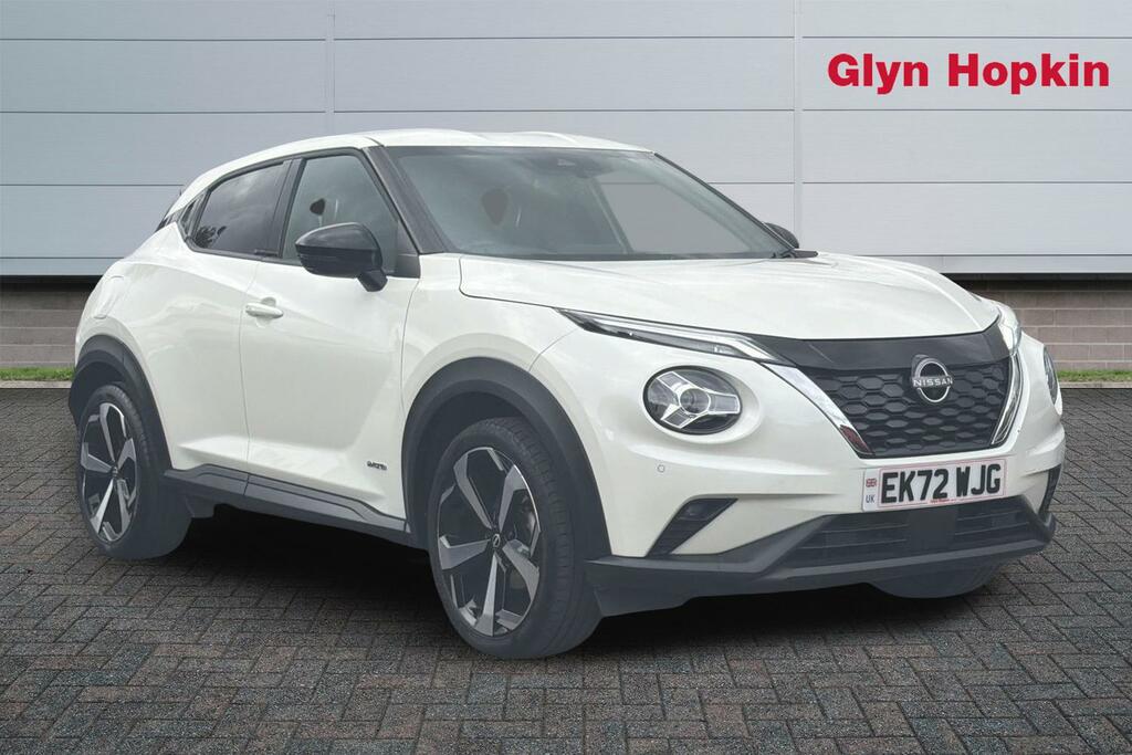 Nissan Juke 1.6 Hybrid Tekna White
