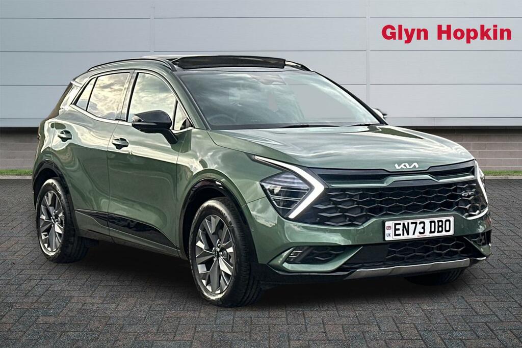 Kia Sportage 1.6T Gdi Hev Gt-line S Green