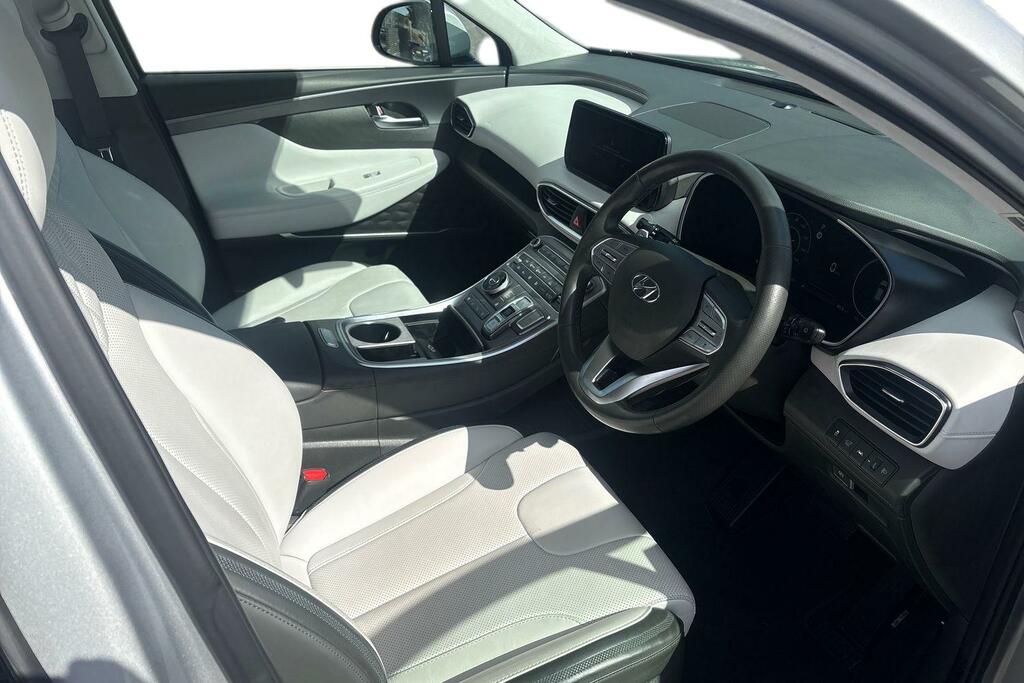 Hyundai Santa Fe Crdi Premium Se White #10