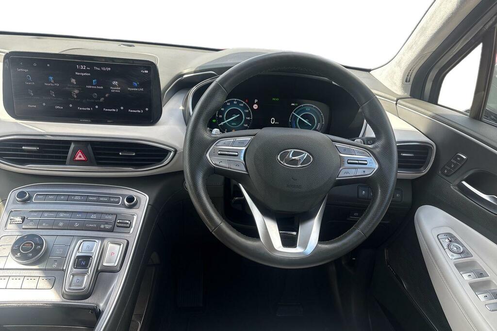 Hyundai Santa Fe Crdi Premium Se White #11