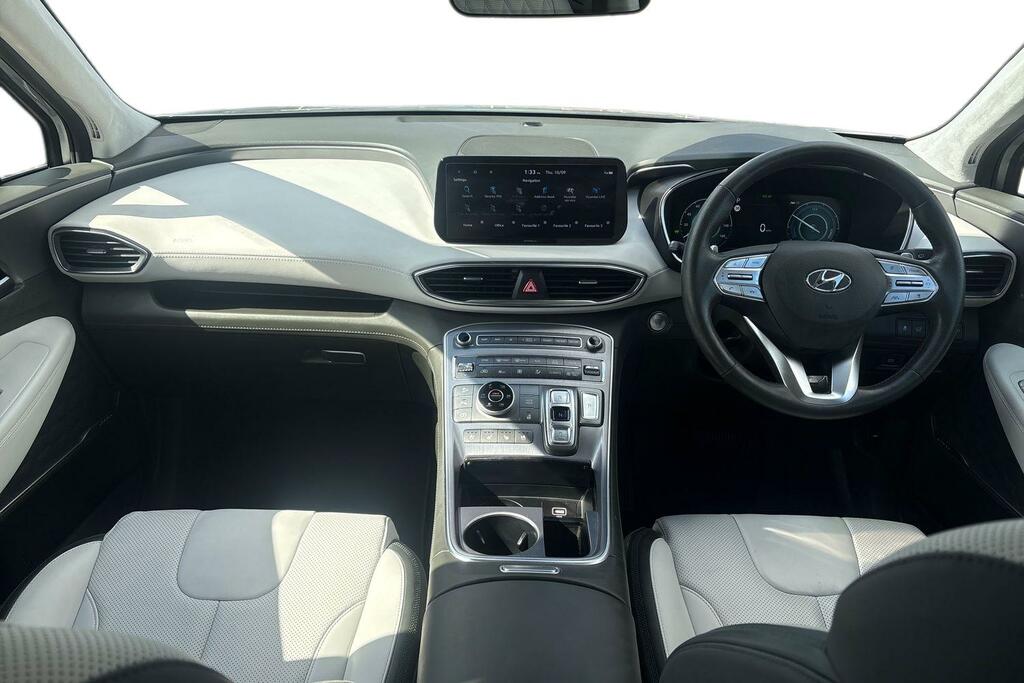 Hyundai Santa Fe Crdi Premium Se White #12
