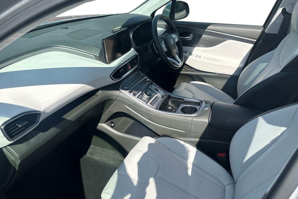 Hyundai Santa Fe Crdi Premium Se White #13