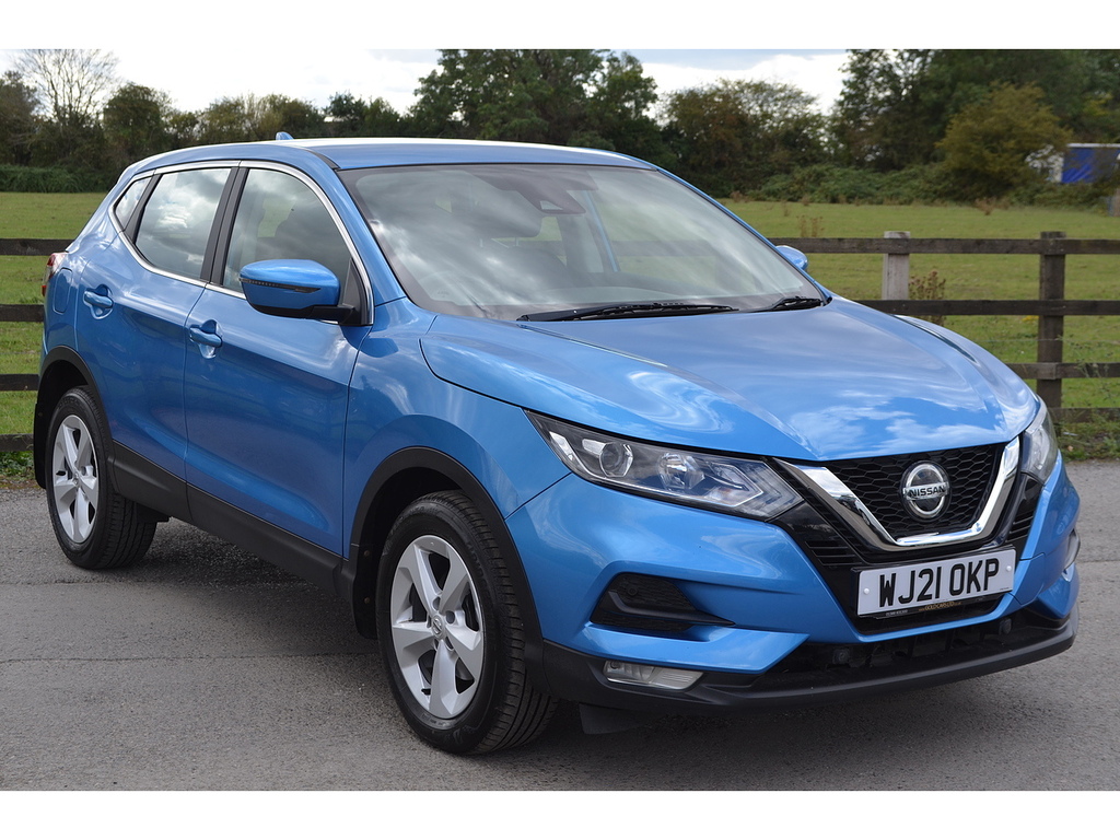 Nissan Qashqai Dig-t Acenta Premium Blue