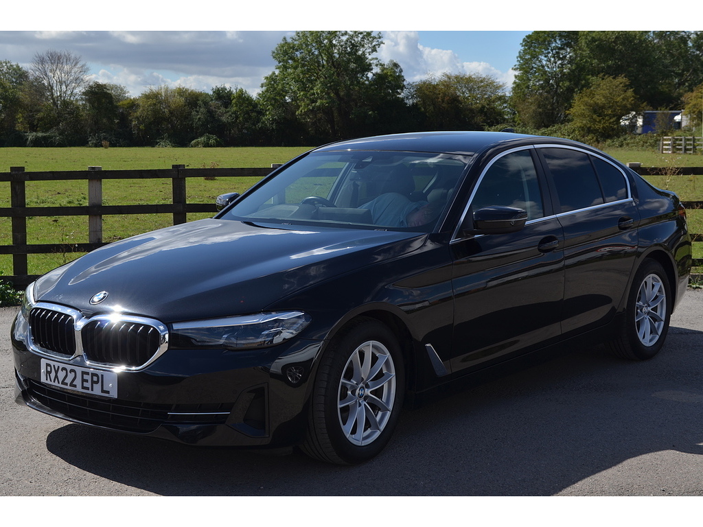BMW 5 Series 520I Mht Se Blue #4