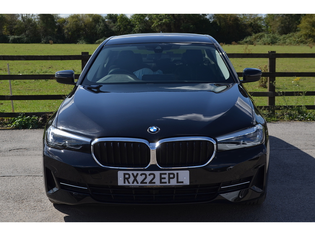 BMW 5 Series 520I Mht Se Blue #3