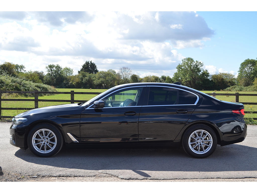 BMW 5 Series 520I Mht Se Blue #5