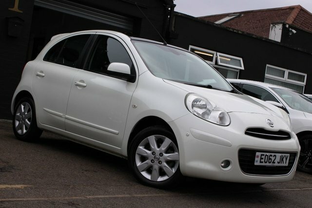 Nissan Micra 2012 1.2 Dig-s Tekna Hatchback Cvt Euro White
