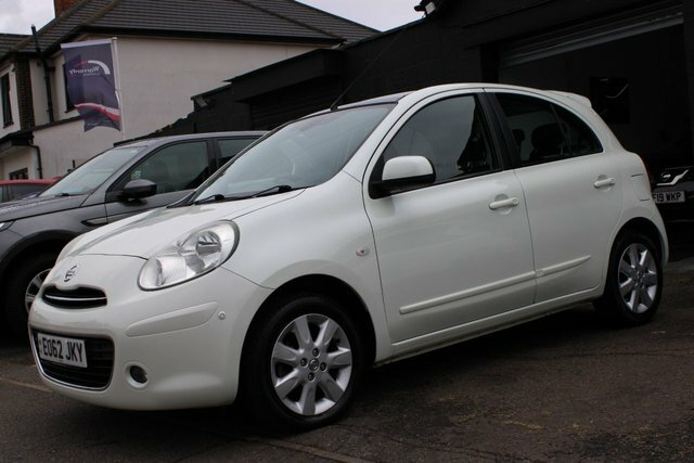 Nissan Micra 2012 1.2 Dig-s Tekna Hatchback Cvt Euro White #6