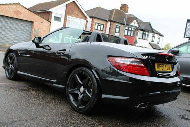 Mercedes-Benz SLK 2012 1.8 Slk200 Blueefficiency Amg Sport Edition 1 Black #6