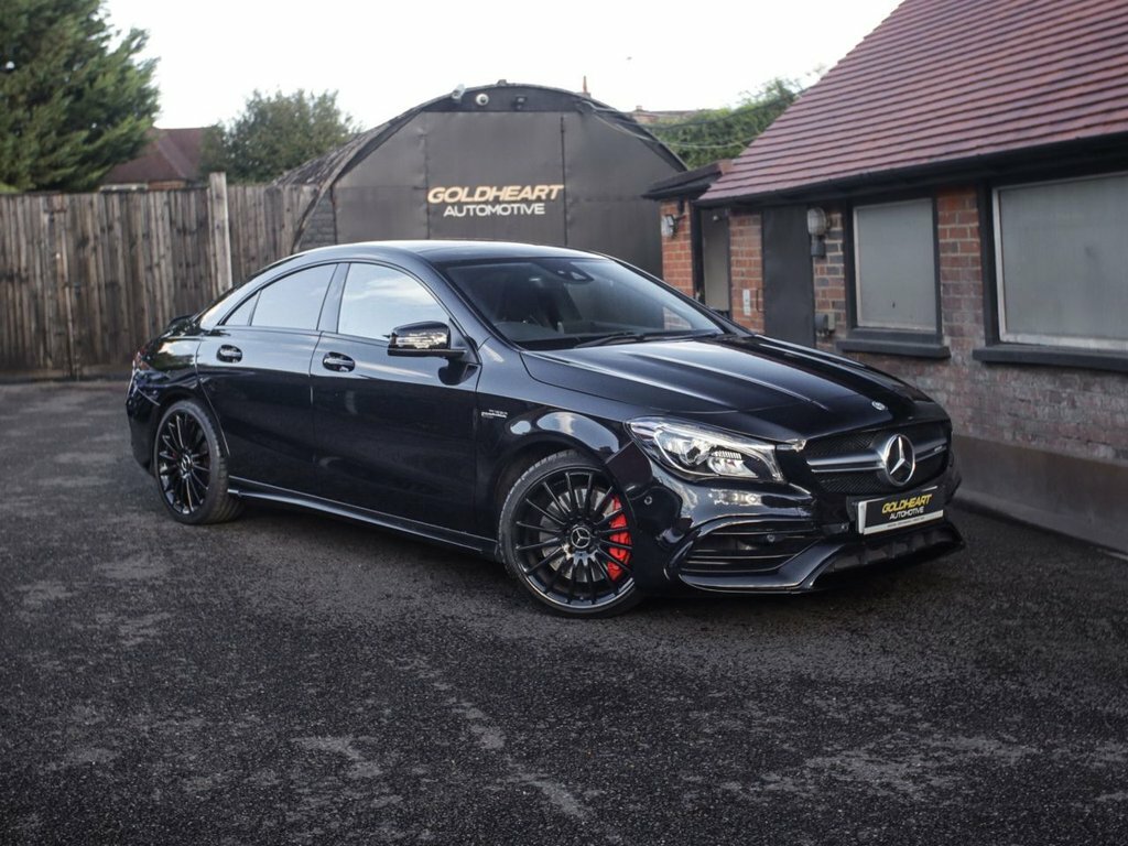 Mercedes-Benz CLA Class 2.0 Cla45 Amg Coupe Spds Dct 4Matic Eur Black