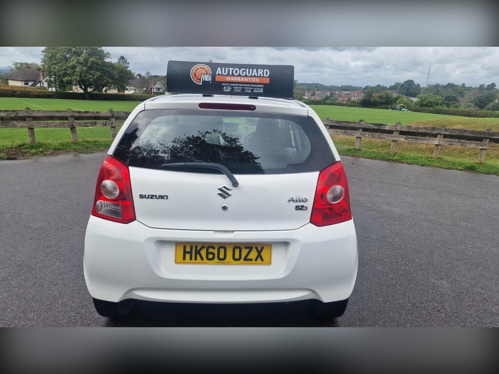 Suzuki Alto 1.0 Sz3 5Drlow Mileage Under 37,000 Milesfull Se White #5