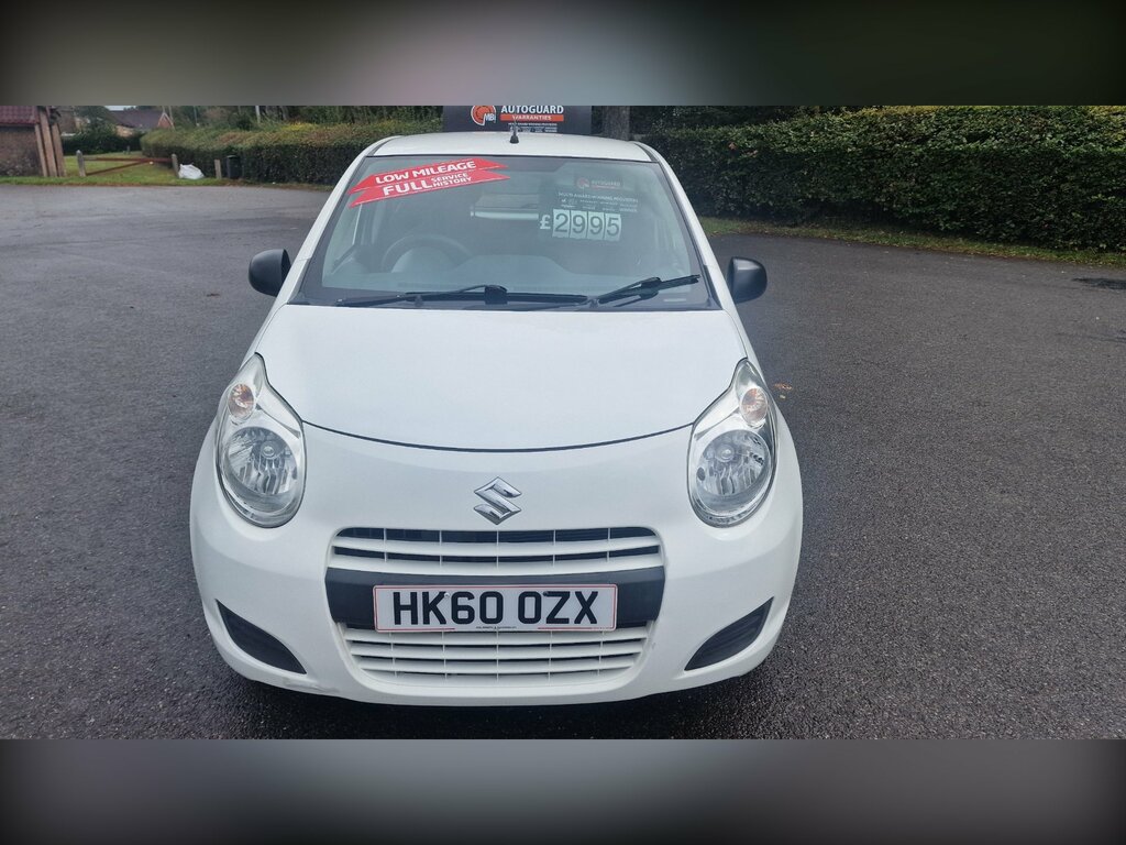 Suzuki Alto 1.0 Sz3 5Drlow Mileage Under 37,000 Milesfull Se White #2