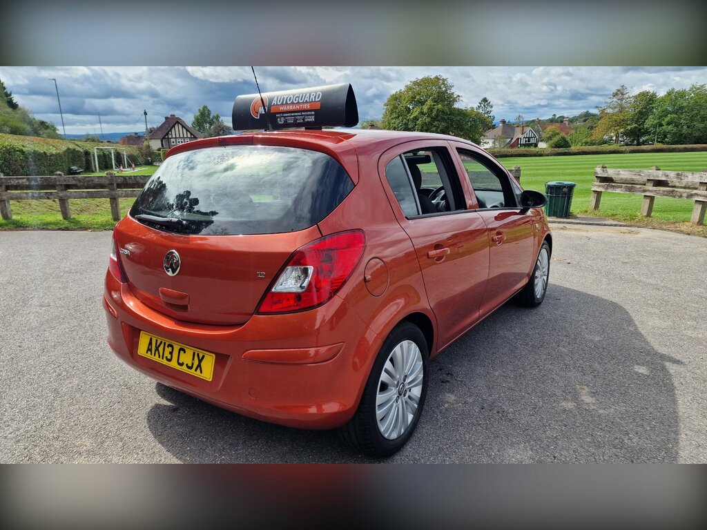 Vauxhall Corsa 1.2 16V Energy Hatchback Euro 5 Orange #6