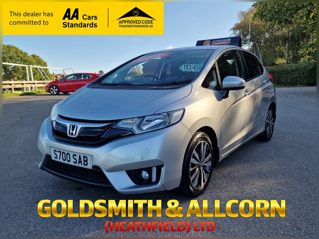 Honda Jazz 1.3 I-vtec Ex Hatchback Euro 6 Silver