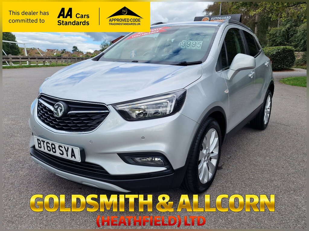 Vauxhall Mokka X 1.4I Turbo Elite Nav Suv Euro 6 1 Silver