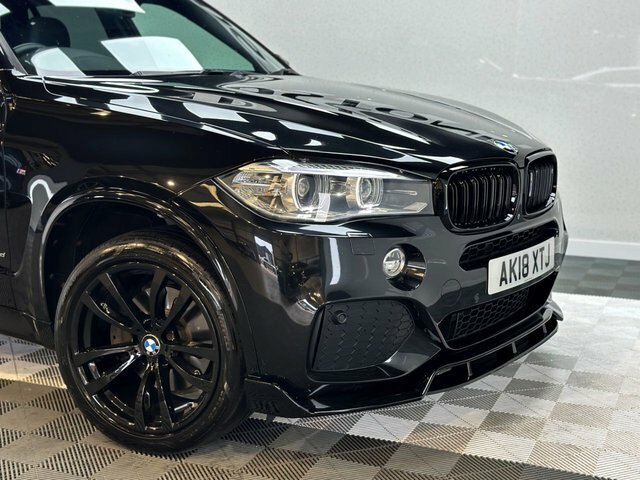 BMW X5 Xdrive M50d Black #11
