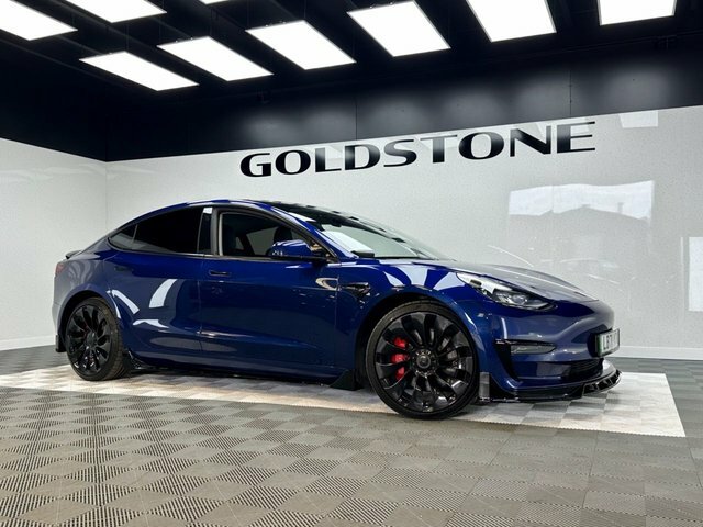 Tesla Model 3 Dual Motor Performance Saloon Blue