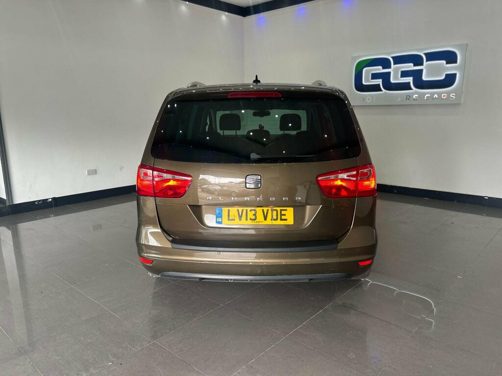 Seat Alhambra 2.0 Tdi Se Lux Dsg Euro 5 Ss Brown #5