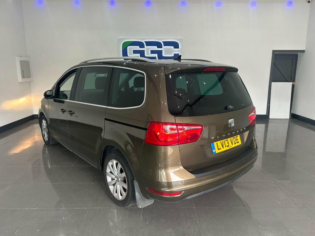 Seat Alhambra 2.0 Tdi Se Lux Dsg Euro 5 Ss Brown #6