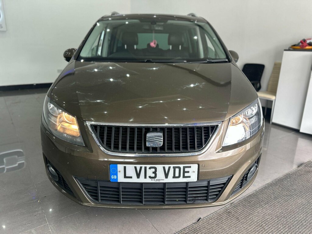 Seat Alhambra 2.0 Tdi Se Lux Dsg Euro 5 Ss Brown #3