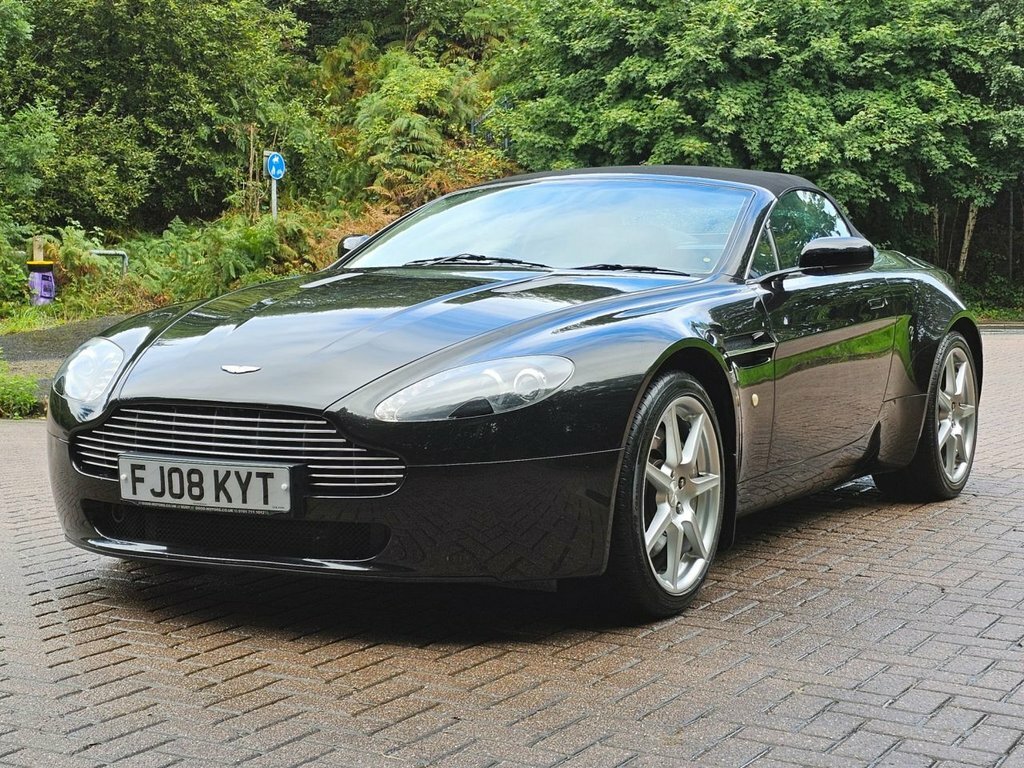 Aston Martin Vantage Convertible Black #4
